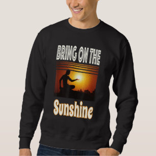 Sudadera Traer El Sol Casual Vintage Retro Summer