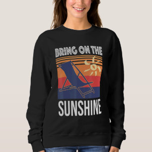 Sudadera Traer El Sol Casual Vintage Summer Sun Be