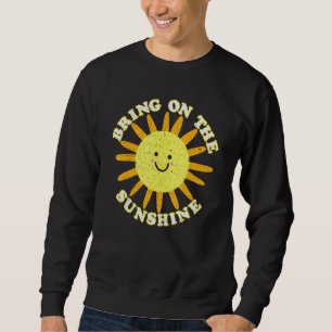 Sudadera Traer el sol sol verano tropical