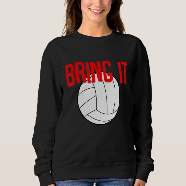 Sudadera Traer voleibol (Anverso)