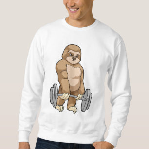 Sudadera Tragedia en Bodybuilding con Barbell