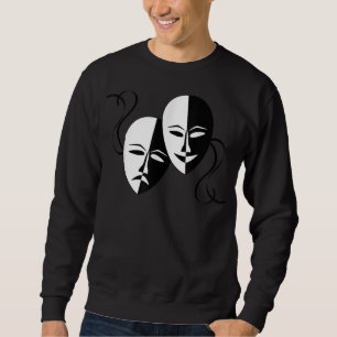 Sudadera Tragedia mastica a actor retro