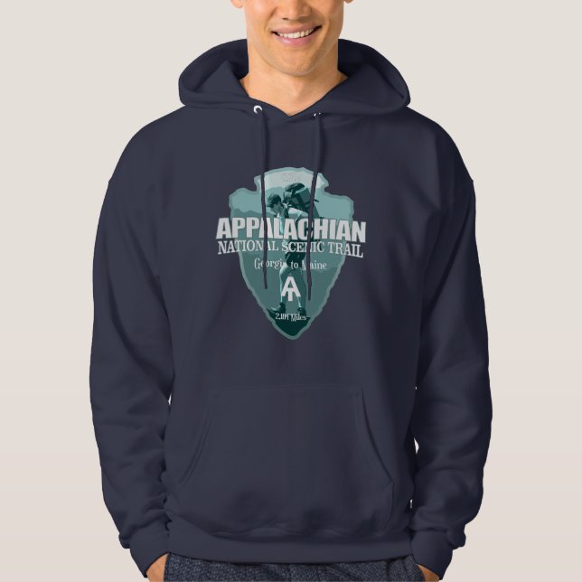 Sudadera Trail appalachiano (punta de flecha T) (Anverso)