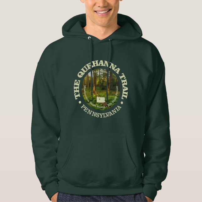 Sudadera Trail de Quehanna (rd) (Anverso)
