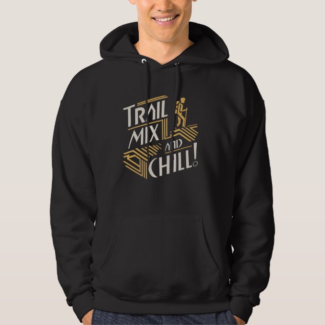 Sudadera Trail Mix Y Senderismo De Chill (Anverso)