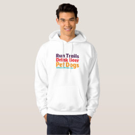 Sudadera Trails, Beer, Dogs Hoodie