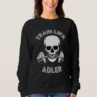 Sudadera Train Like Adler Wod Games Workout Fitness Barbell