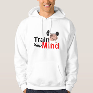 Sudadera Train Your Mind Motivational Brain Workout Design