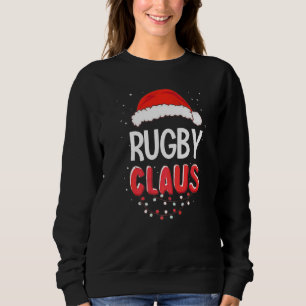Sudadera Traje a juego de rugby Santa Claus Navidad Premi