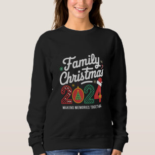Sudadera Traje a juego para Navidad familiar 2024 Equipo de