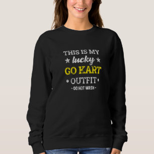 Sudadera Traje Afortunado De Kart Karting Kart De Carreras