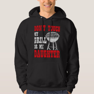 Sudadera Traje BBQ Para Hombres Papá Parrillando Fumador Ba