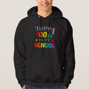 Sudadera Traje de 100 días de escuela para mujeres maestras