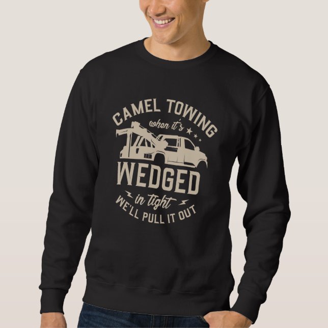 Sudadera Traje de camellos cuando esté envuelto (Anverso)