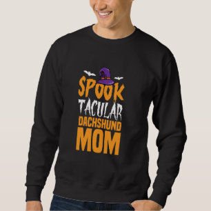 Sudadera Traje de Doxie de Halloween para Mamá Dachshund Es
