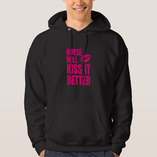 Sudadera Traje de enfermera traviesa para fiesta de soltera (Anverso)
