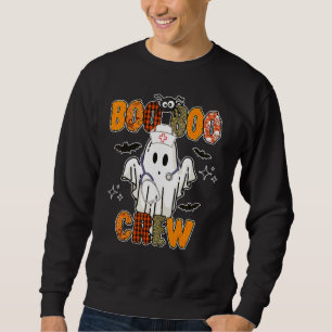Sudadera Traje de Fantasma de Enfermera de Boo Boo Crew Hal