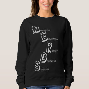 Sudadera Traje de nerds divertido dicho para jugador y todo