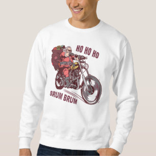 Sudadera Traje de Papá Noel Motero para Invitación de Moter