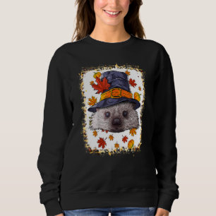 Sudadera Traje de peregrino de erizo de Acción de Gracias d