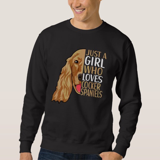 Sudadera Traje de perro Cocker Spaniel  Cocker Spaniel 4 (Anverso)