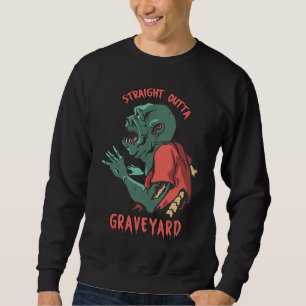 Sudadera Traje de Zombie de Halloween Salido Directo del Ce