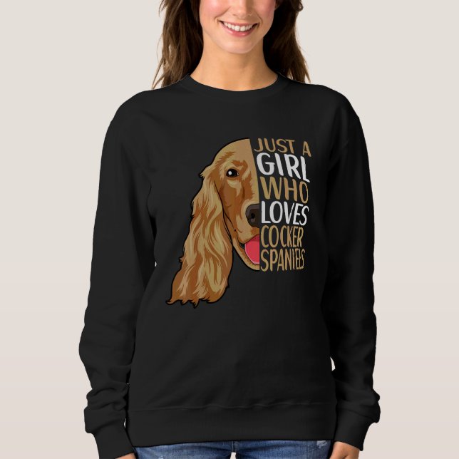 Sudadera Traje para perro Cocker Spaniel  Cocker Spaniel 4 (Anverso)