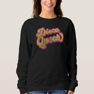 Sudadera Traje Temático Disco de los 70 Retro Reina del Dis