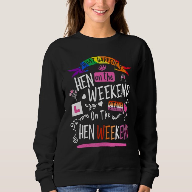 Sudadera Trajes de Despedida de Soltera Lesbiana para Mujer (Anverso)