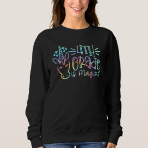 Sudadera Trajes de vuelta al cole de unicornio para niñas d