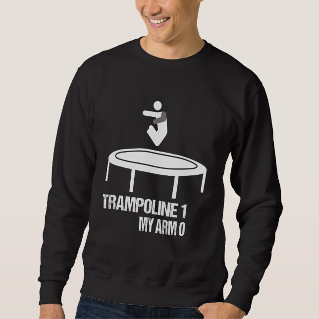 Sudadera Trampoline 1 Aro 0 Jump Gymnastic Trampolinist Spo (Anverso)