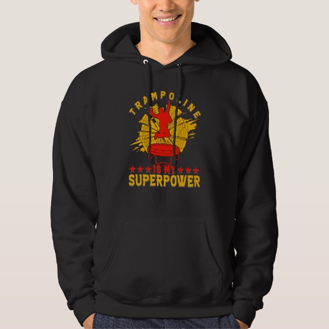 Sudadera Trampoline Jumping Trampoline Gymnastics  8 (Anverso)