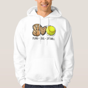 Sudadera Tranquilas madres de softball de amor Softba Día d