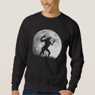 Sudadera Transformación en un hombre lobo en la Luna Llena