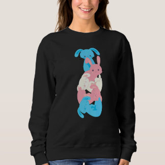 Sudadera Transgénero transgénero de conejo transgénero