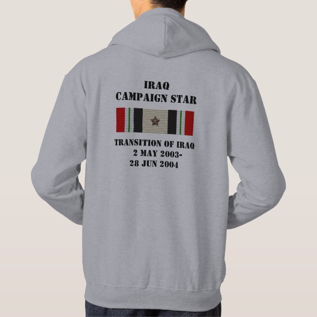 Sudadera Transición del Iraq/STAR CAMPAÑA (Reverso)