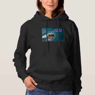 Sudadera Transmisión del tsunami del clima rocoso a un S