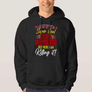 Sudadera Transmisor de News Reporter