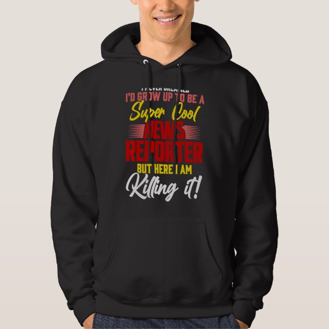 Sudadera Transmisor de News Reporter (Anverso)