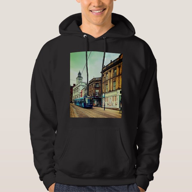 Sudadera Tranvía en la ciudad (Anverso)