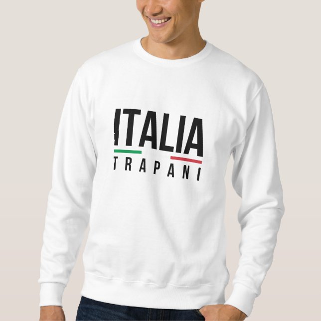 Sudadera Trapani Italia (Anverso)