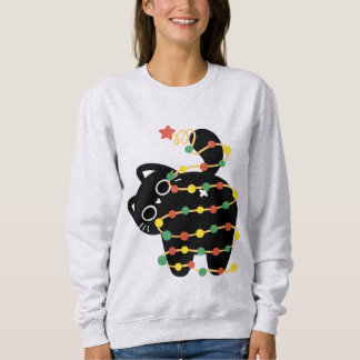 Sudadera trasero de gatito divertido amante de gatos gatito