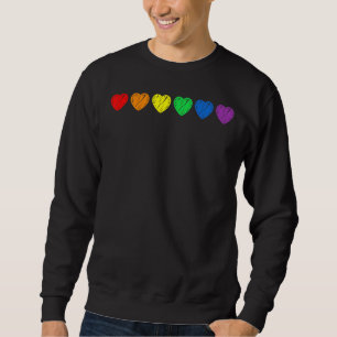 Sudadera Trasgénero bisexual gays lesbiana del arco iris de