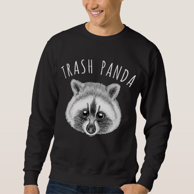 Sudadera Trash Panda Raccoon (Anverso)