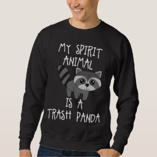 Sudadera Trash Panda Raccoon Leche Raccoon Leche