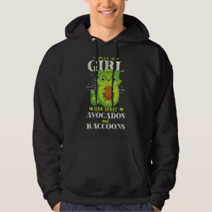 Sudadera Trash Panda Sólo Un Chica Que Ama Los Abogados Y E