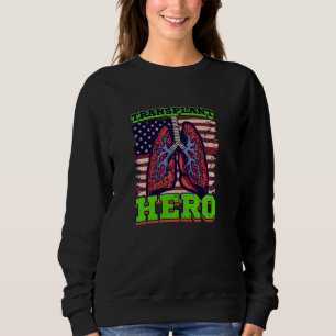 Sudadera Trasplante de pulmón de diseño de hero