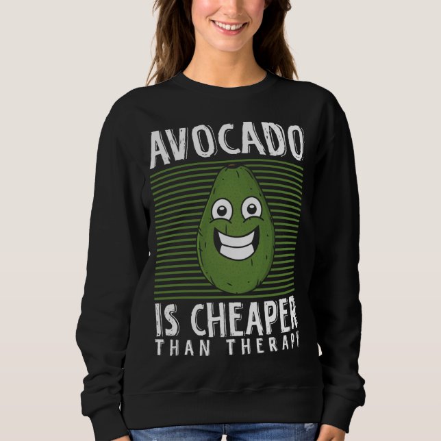 Sudadera Tratamiento con aguacate Guacamole Tostada Grasa S (Anverso)