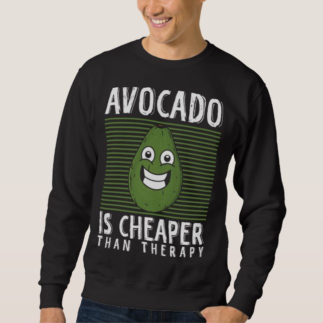 Sudadera Tratamiento con aguacate Guacamole Tostada Grasa S (Anverso)