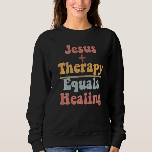 Sudadera Tratamiento con Jesús Plus es igual a Neurod crist (Anverso)